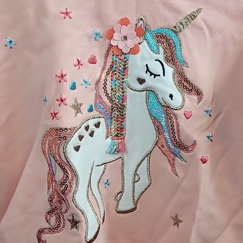 Amazon unicorn sweatshirt girl's 3y 3t new in package